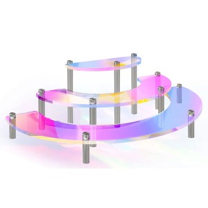 Iridescent Acrylic Display